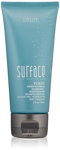 Surface Hair Purify - Champú clarificante semanal, una solución natural para limpiar profundamente, eliminar la acumulación de cabello, fortalecer y