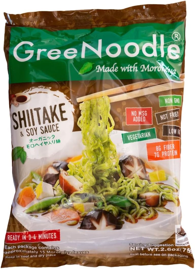 GreeNoodle with Shiitake Soy Sauce Soup (12 count)