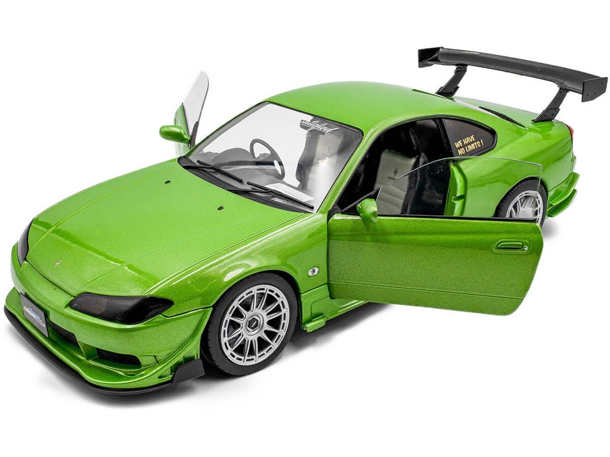1:18 Nissan Silvia S15 SPEC-R Aero Green : Amazon.sg: Toys