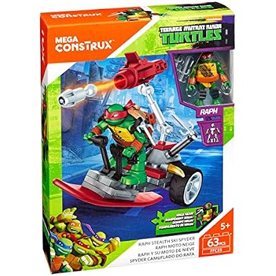 Mega Construx TMNT Raph Stealth Ski Spyder