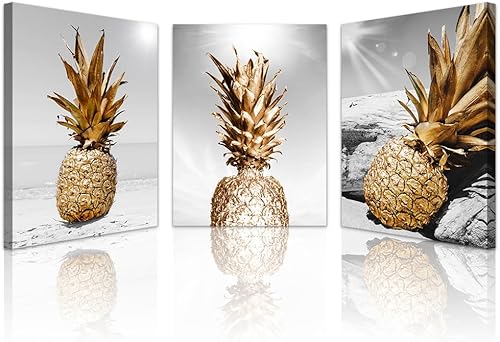 Miniatura 49 de Lapremoly Decoración de pared para comedor, arte en lienzo para cocina, 4 piezas, pintura de copa de vino, cuadros modernos de bodegones para bar,