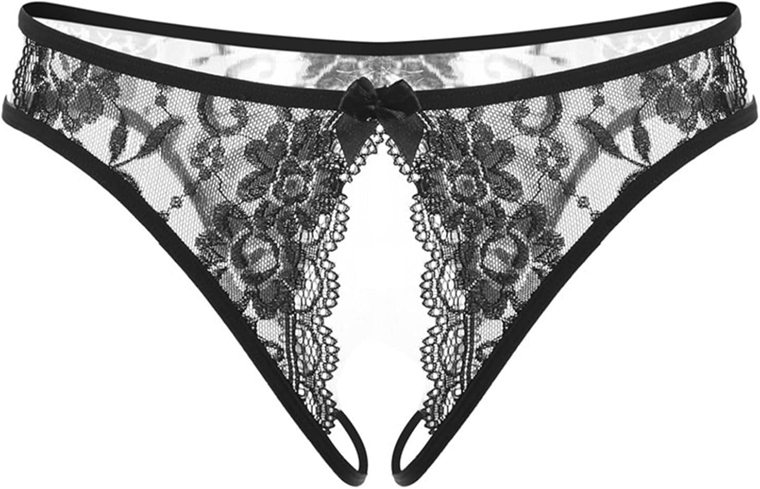 BIBILILI Crotchless Panties For Women For Sex Open Crotchless Lace See