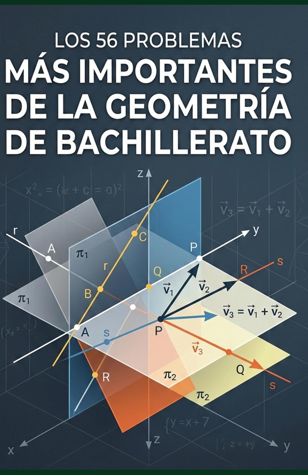 Los 56 problemas más importantes de la geometría de bachillerato