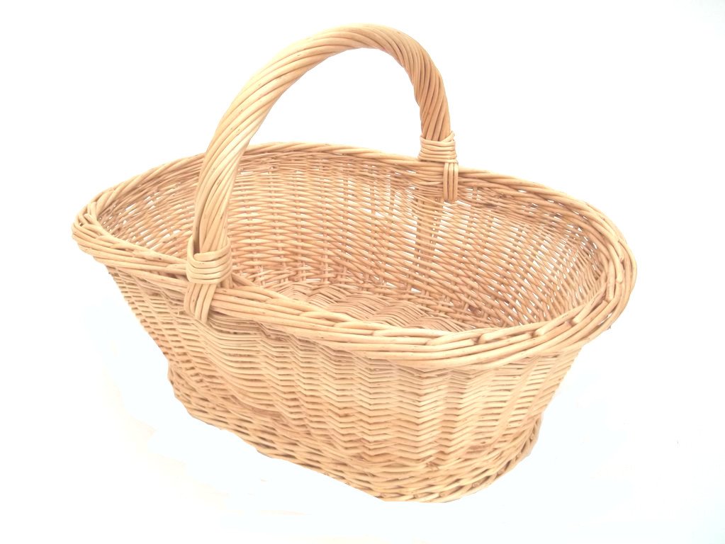 Deutscher "Butterkorb", Erntekorb, Einkaufskorb aus deutscher Produktion