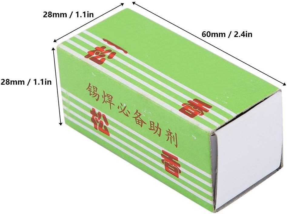 Hilitand 10pcs Solid Rosin Paste Soldering Flux for Welding Removing Oxidized Coating