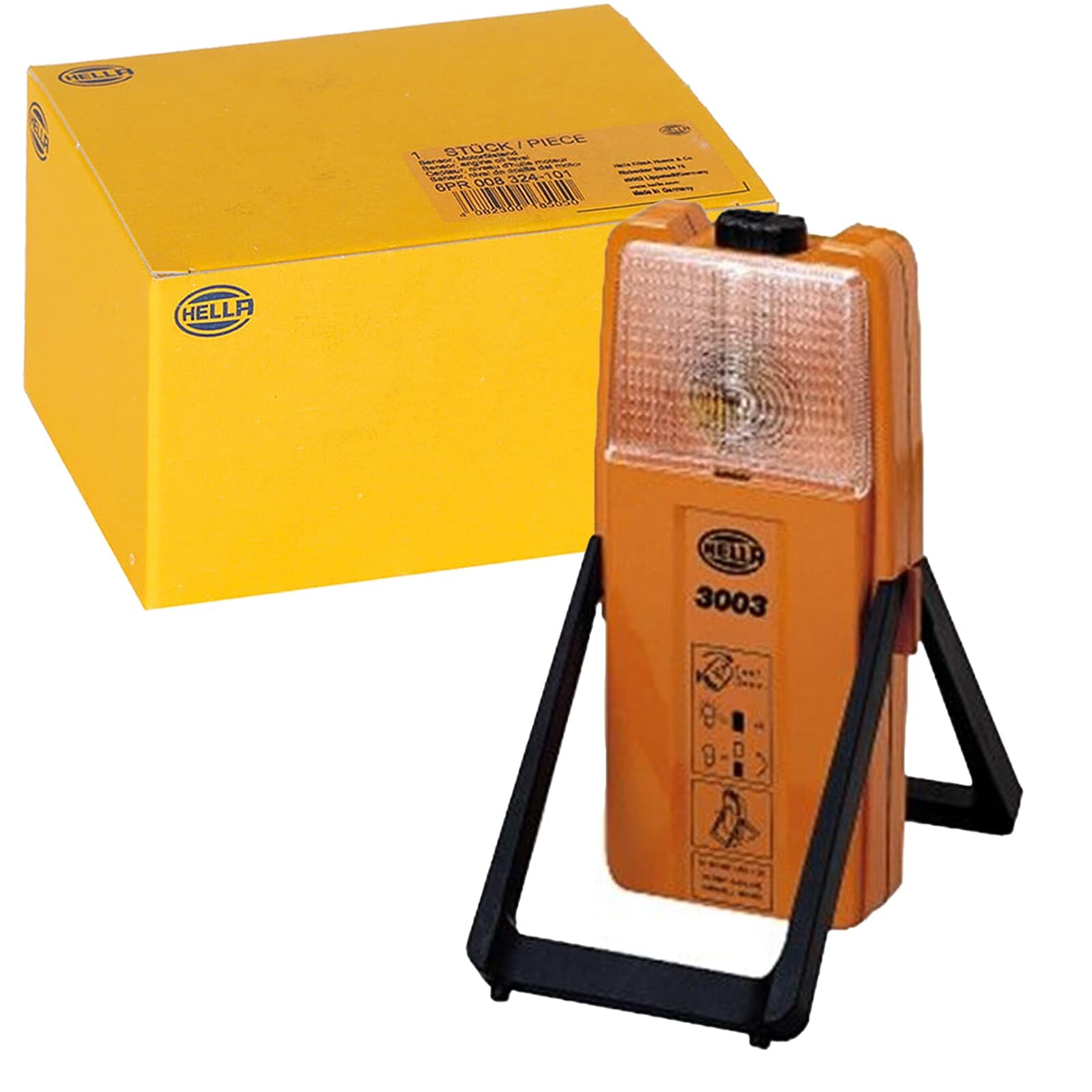 HELLA 2XW 007 146-001 Halogeen-Waarschuwingslicht 3003 - 6V - Geel