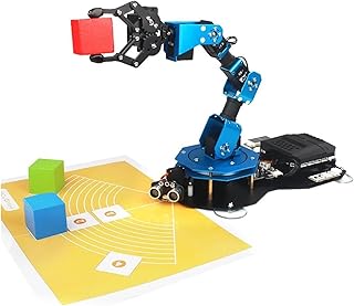 CHLOES Robot toy 2.0 6DOF Robotic Arm Support Scratch Assemble Programmable Robotic Kit Smart programmable robot