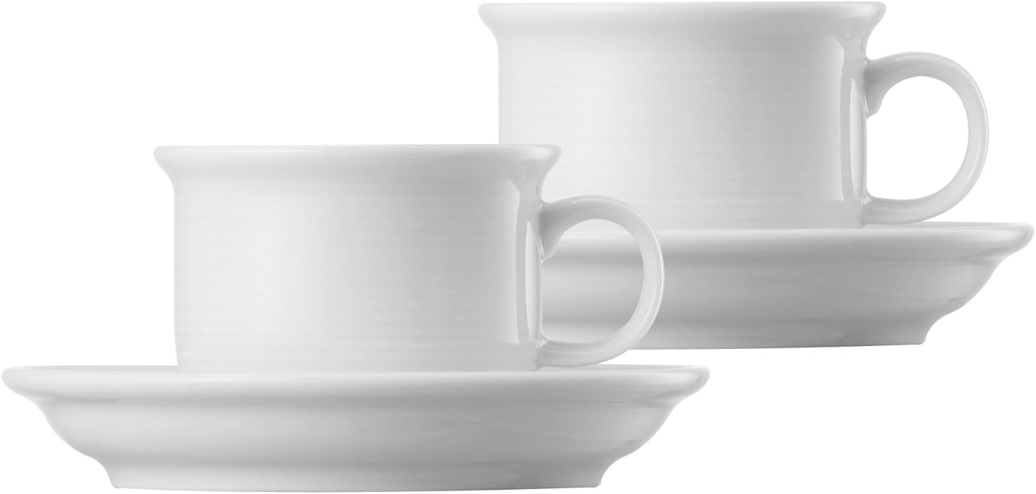 Thomas Trend 1140080000129191 2Piece Espresso Cup Set White Home & Kitchen