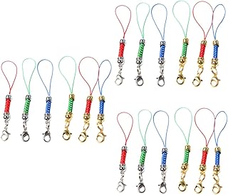 SEWACC 150 Pcs Colhedores De Telefone Cordão Para Telefone Para Celular Cordão De Telefone Celular Tiras De Charme Com Gancho Telefone Celular Lariat Tiras De Telefone Celular Pingente