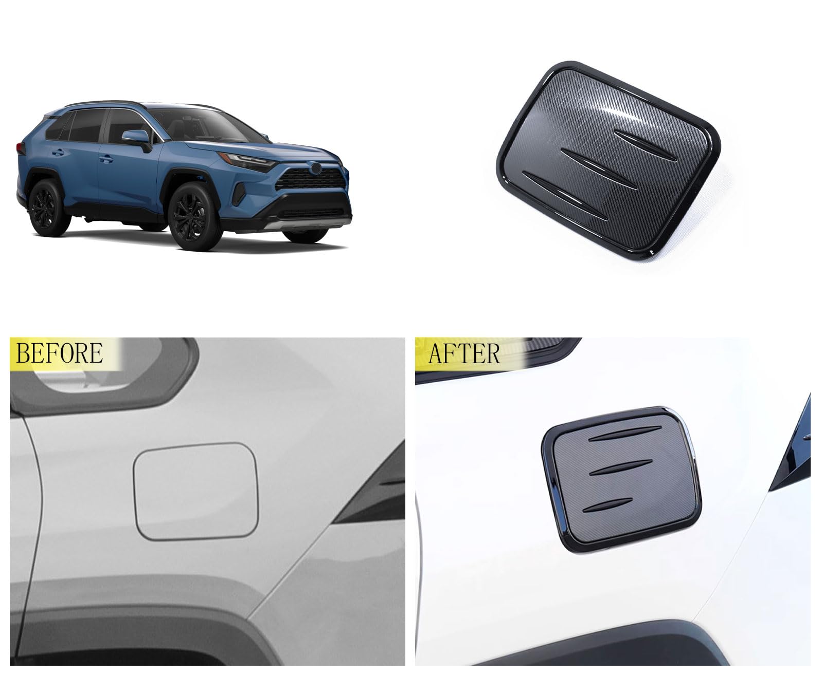 Amazon | TERDARAY トヨタ RAV4に適用 5代目XA50系 専用 タンクカバー