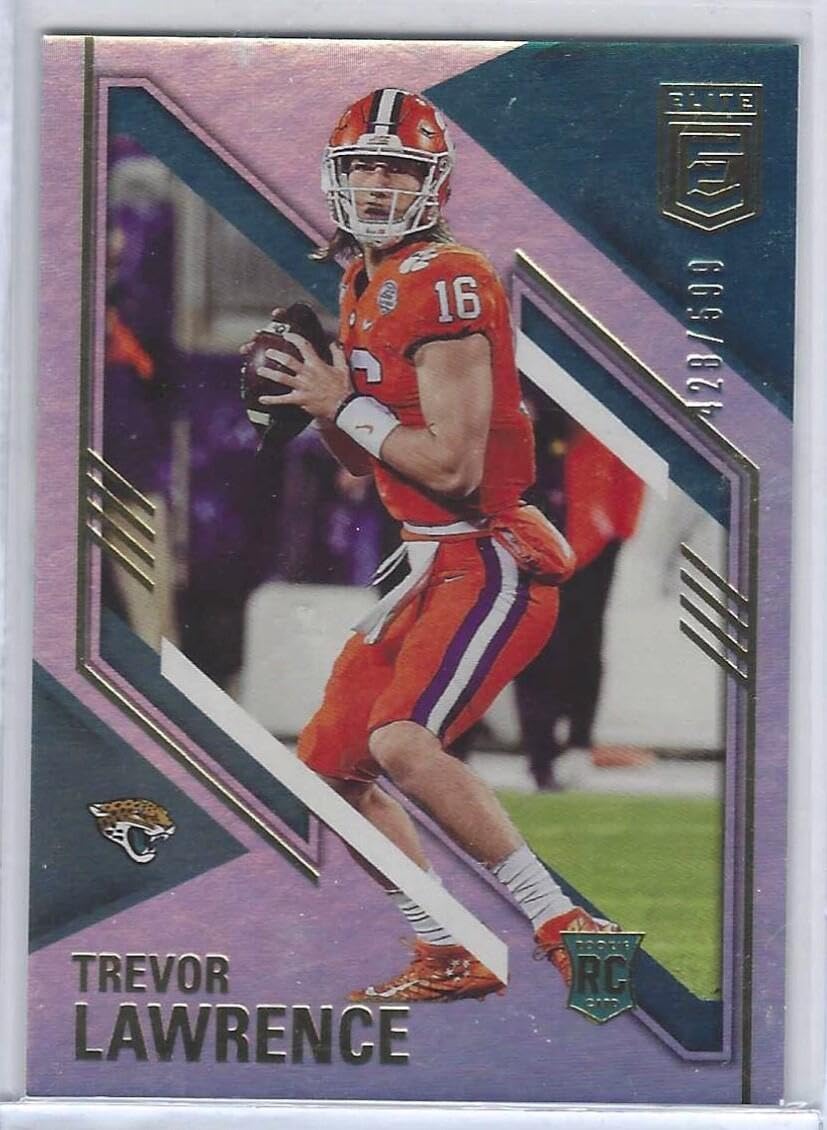 Trevor Lawrence 2021 Donruss Elite True Rookie Rc #d 428/599 - Football Cards