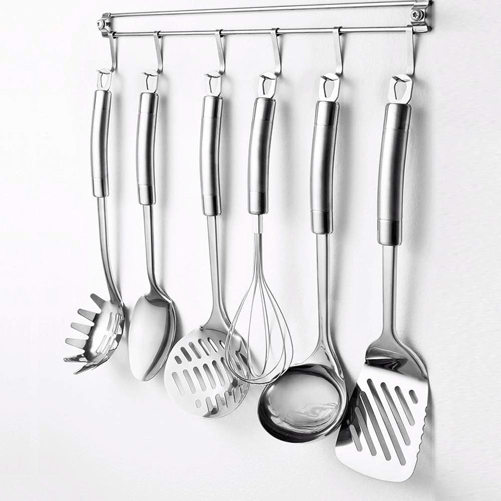 CS Kochsysteme 008765 de Cuisine, Acier Inoxydable, 7 pièces, Argent, 38 x 8,30 x 9,4 cm