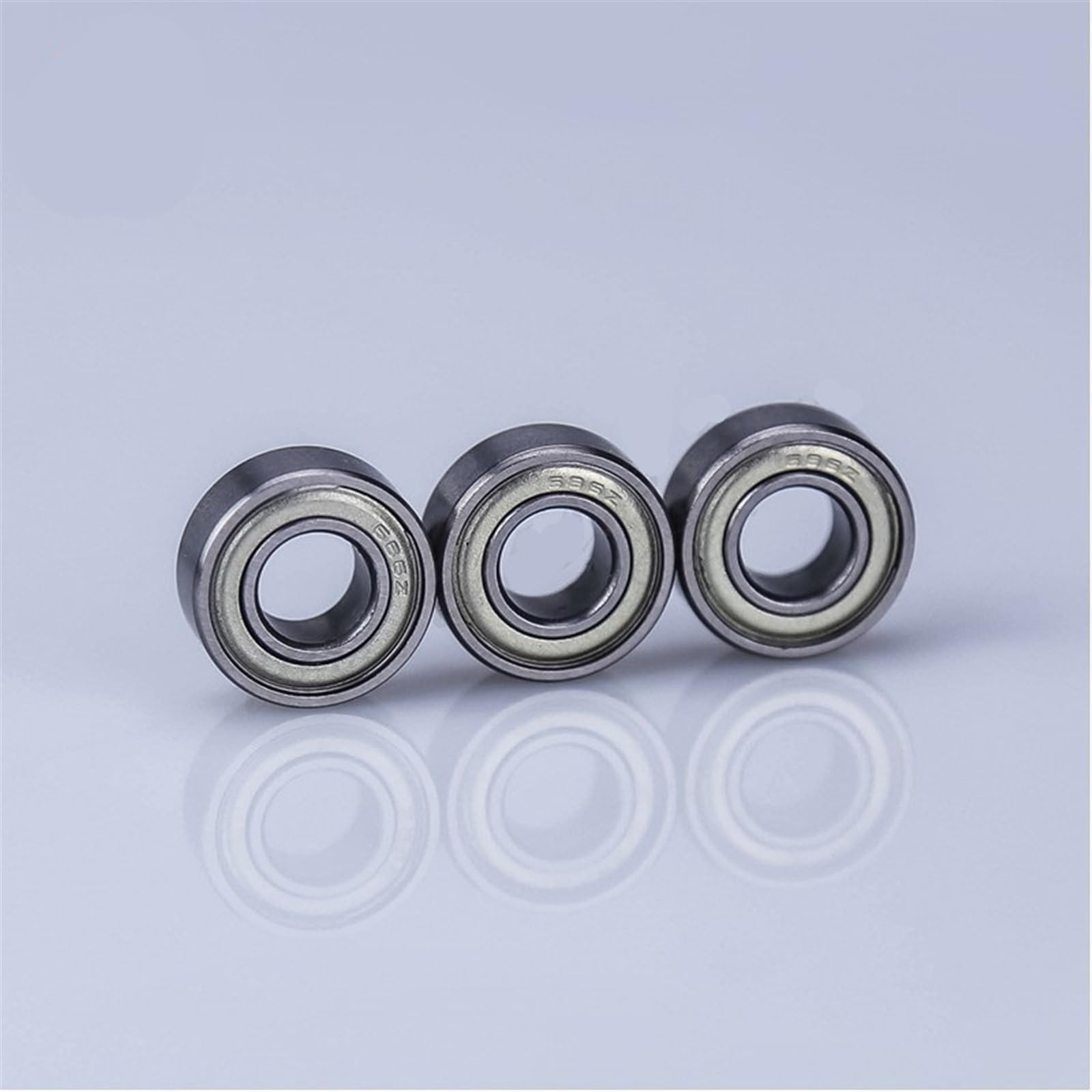KNIUWMBMH 10pcs 623ZZ Ball Bearing 623-ZZ 3x10x4 mm Miniature deep-Groove Ball-Bearing 623 2Z ZZ for Printer Part