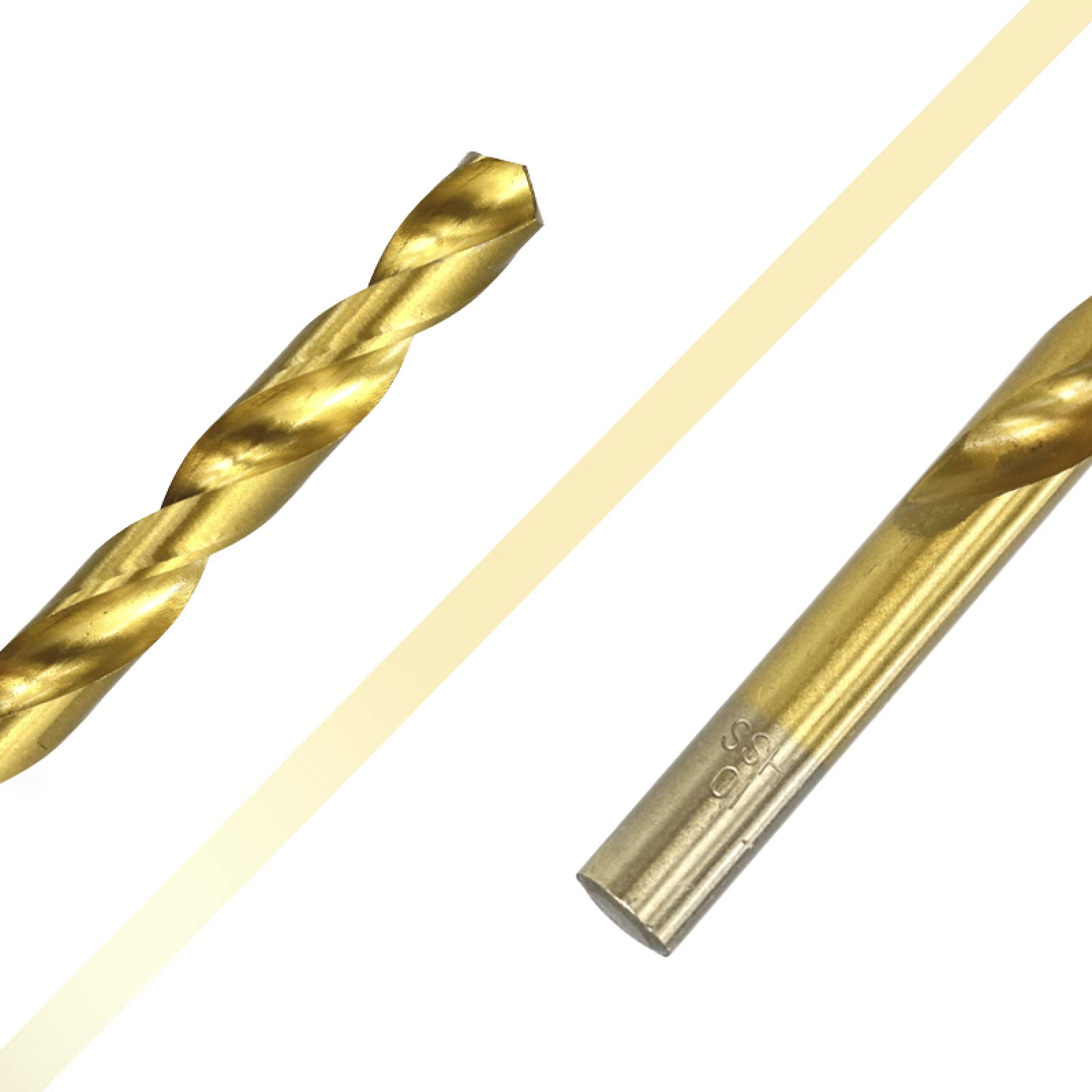 Juegos de Brocas HSS P6M5 Twist Drill bit Set 99 Pieces Diameter from 1.5mm To 10mm Titanium Coating Wood Metal Hole Drilling Cutter