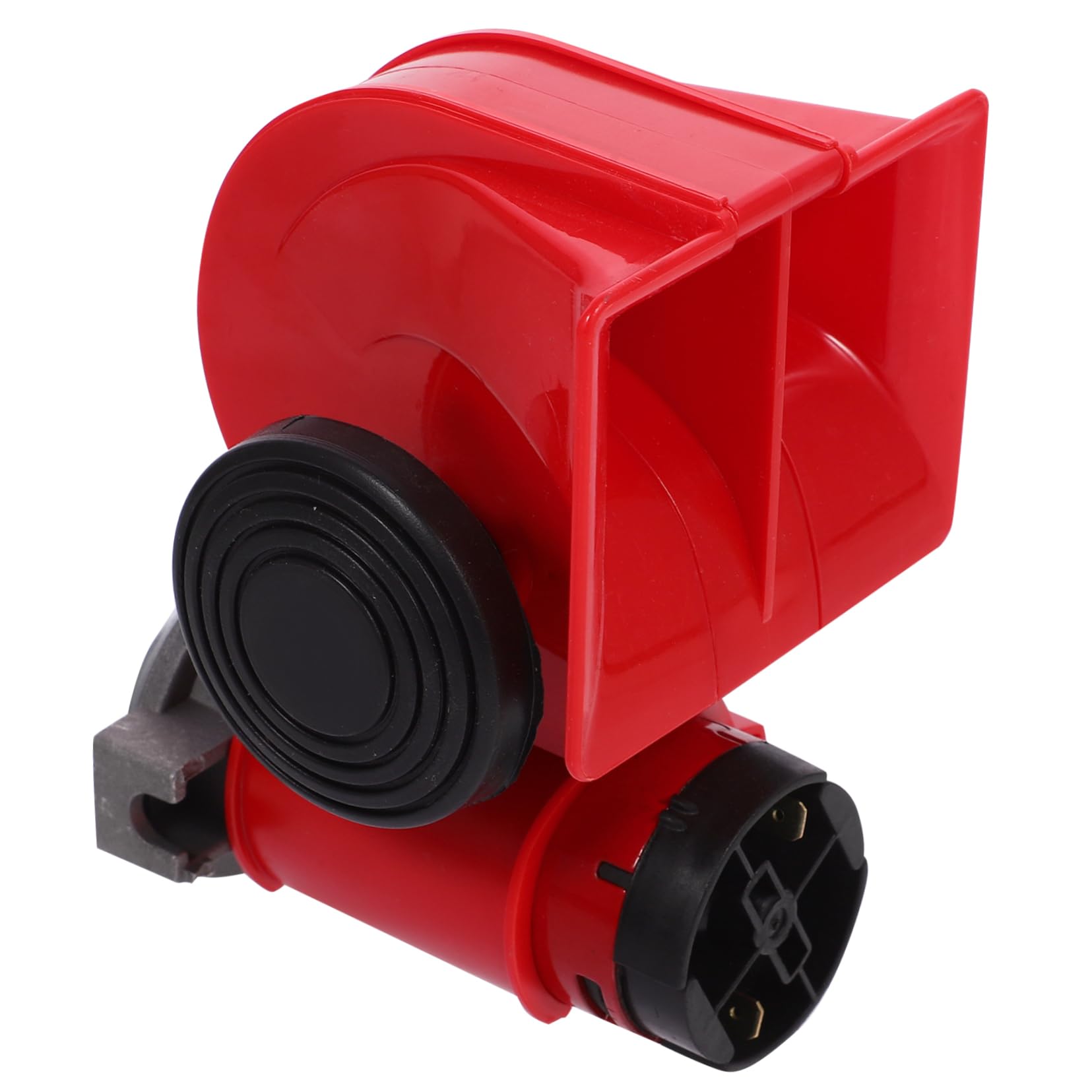 ULTECHNOVO 2piezas Bocina De Aire Eléctrica Para Vehículos Claxon Potente Para Motocicletas y Camiones Diseño Compacto y Fácil Instalación Para Tráfico y Carreteras