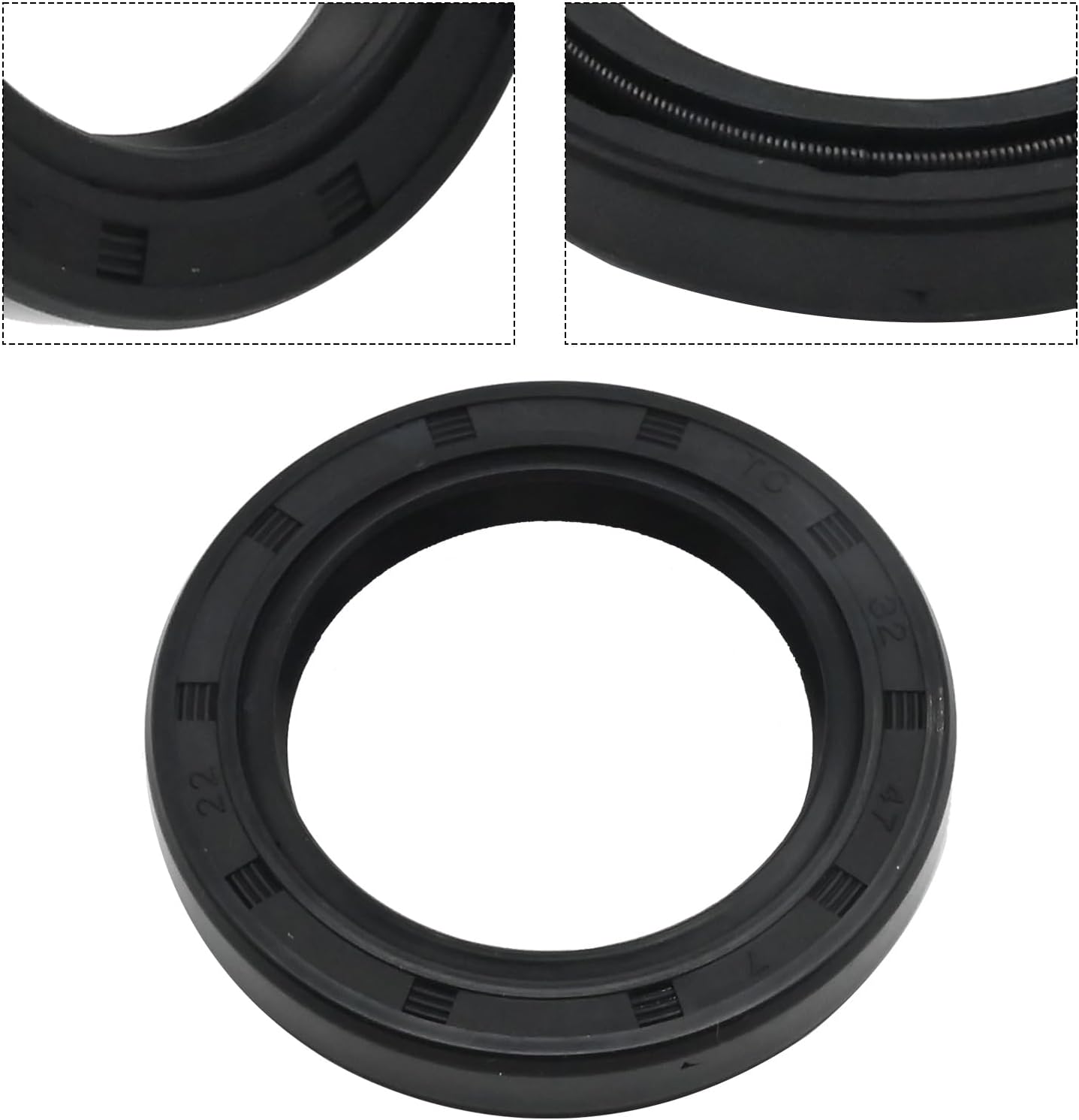 420950089 Input Output Gearbox Transmission Oil Seal Replacement for Maverick 1000 2013 2014 2015 Replacement for Renegade 650 2018 2019 2020 Replaces 711950087 420950087