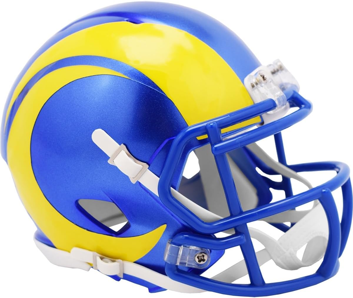 Los Angeles Rams Current Riddell Speed Mini Football Helmet - New in Riddell Box