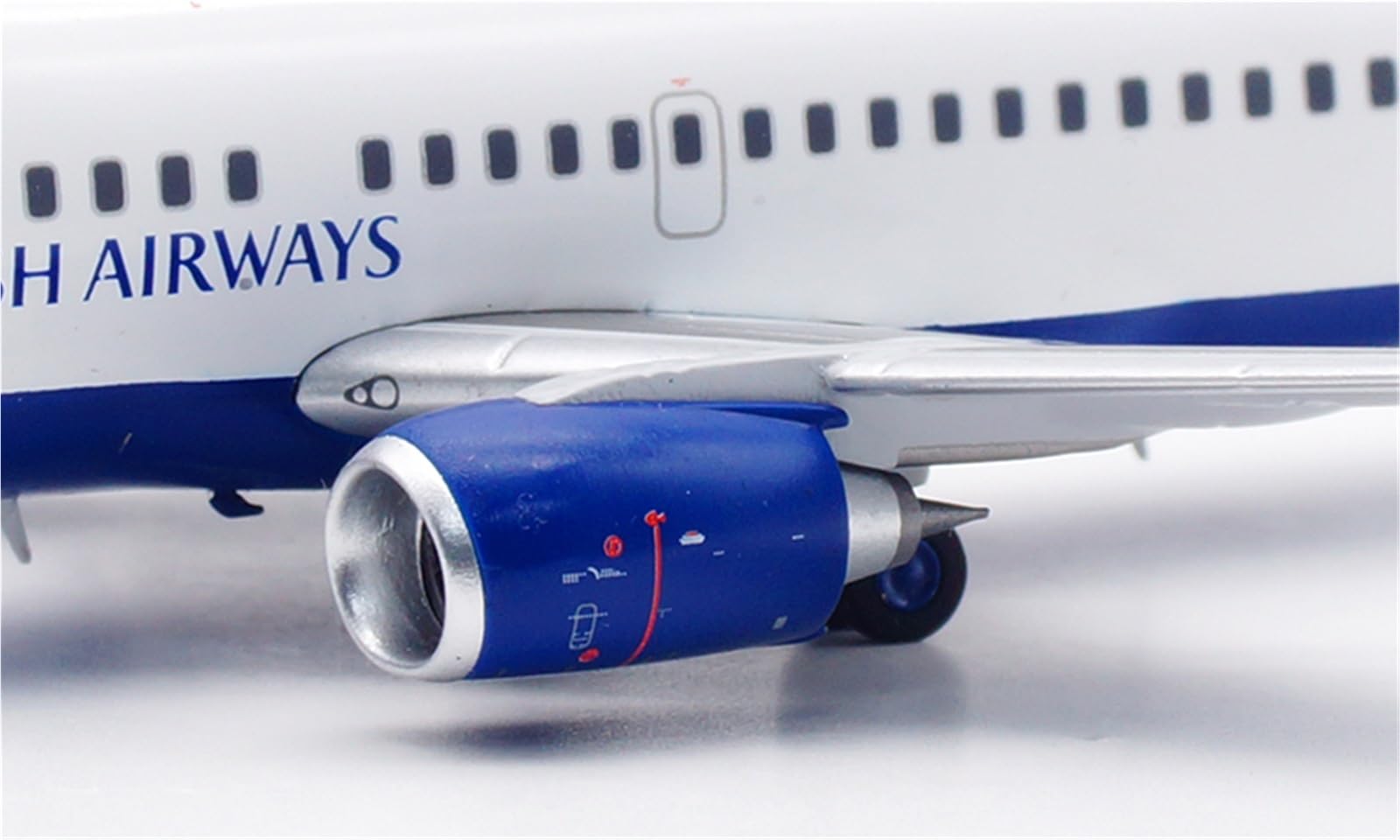 Repliki modeli samolotów 15CM w skali 1/200 replika samolotu ze stopu dla British Airways B737-500 G-GFFA bardzo szczegółowy wykończony model samolotu miniaturowy model samolotu