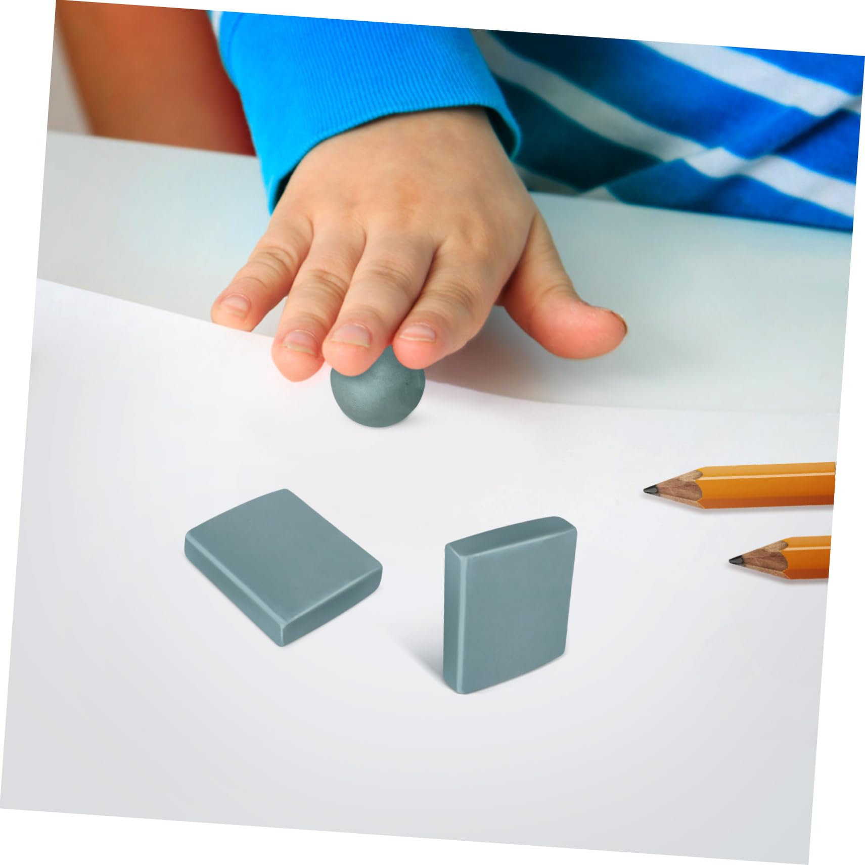 Operitacx 5 Ensembles La Gomme Nécessaire Gomme s À Croquis Pour Dessiner s À Dessiner s Pétries Pour Artistes Artistique À Genoux Pâte À Modeler Blue 12 Pièces * 5