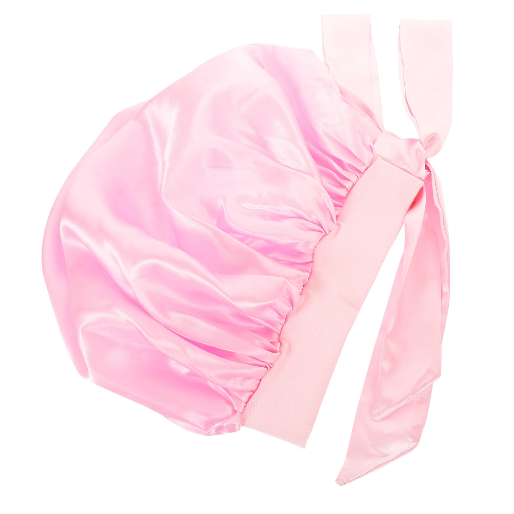FOMIYES 4piezas Gorro De Reutilizable Para Mujer Gorro De Satén Para Baño y Talla Protección Del Cabello Práctico y Cómodo Para Uso Diurno y Nocturno
