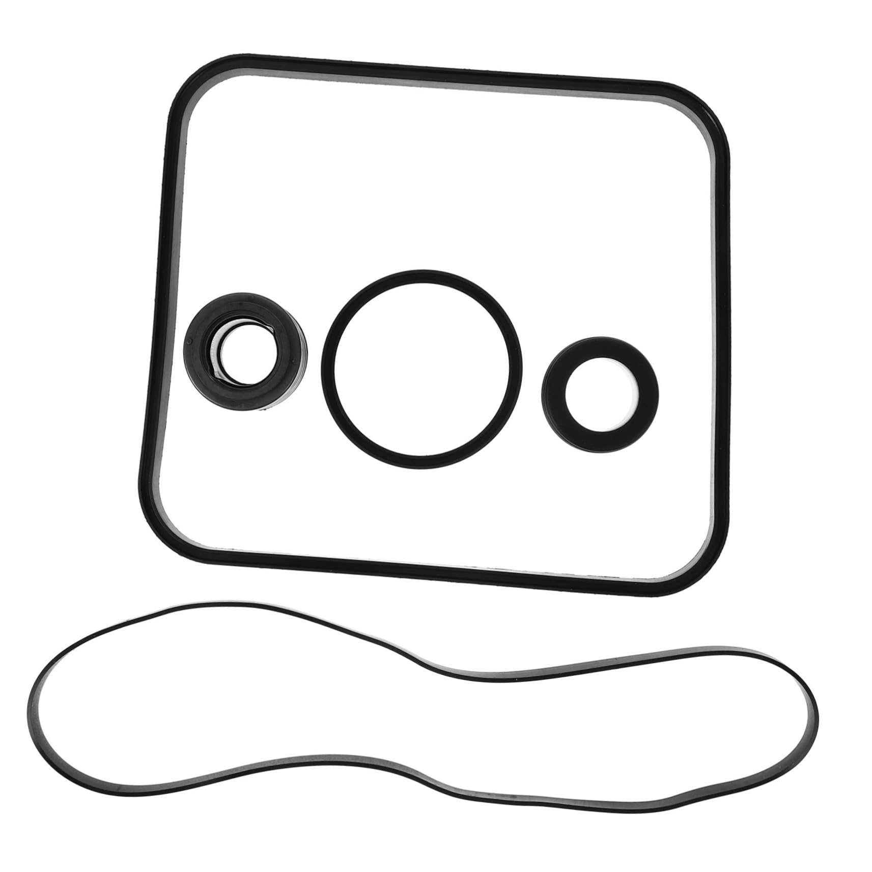 POPETPOP 5 Juegos Sellos para De Piscina Reemplazo De Tapa De Piscina Suministros para De Piscina Círculo De Sellado De Goma Anillos De Sellado De Goma Caucho Black