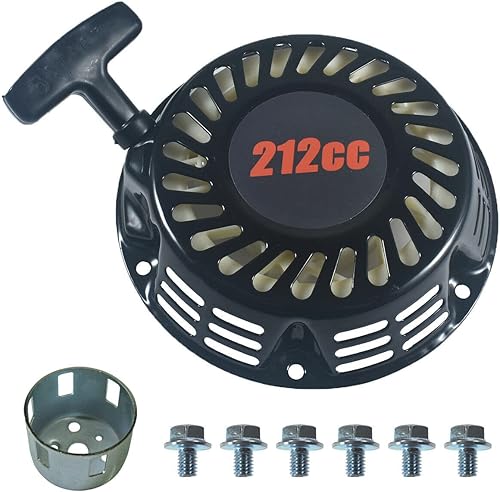 RIRECUjP Conjunto de pernos de arranque para copa de arranque GX120 GX160 GX168 GX200 168F Harbor Predator 212CC 6.5HP 7HP Motor Cortacésped,