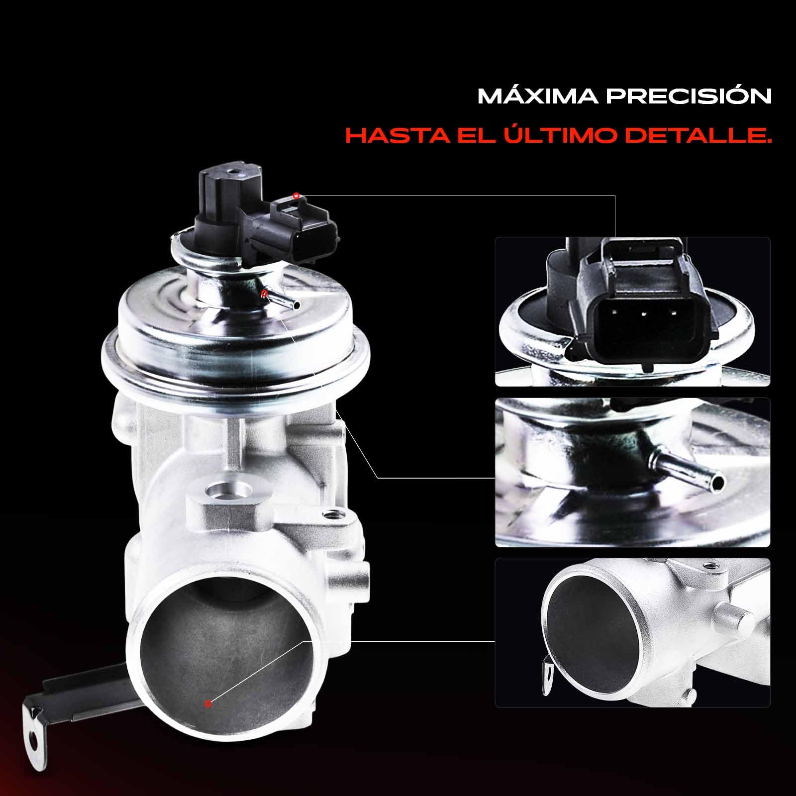 Frankberg Válvula EGR (válvula de recirculación de gases de escape) 555304 | Compatible con: Caja de tránsito FA, Plataforma/chasis Transit FM FN, Autobús de tránsito FB FC FD FS FZ