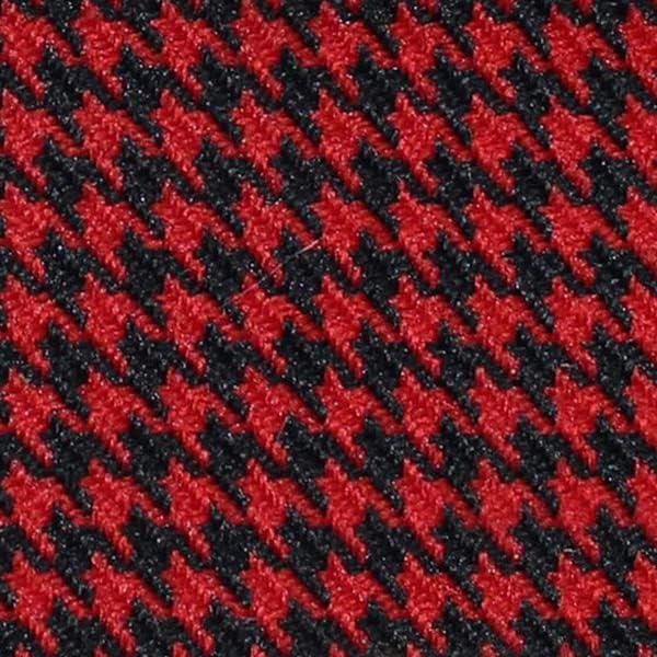 Houndstooth Automotive Retro Headliner Material & Upholstery Fabric 57" Wide Sold by The Yard … (7298921 Racing Red)