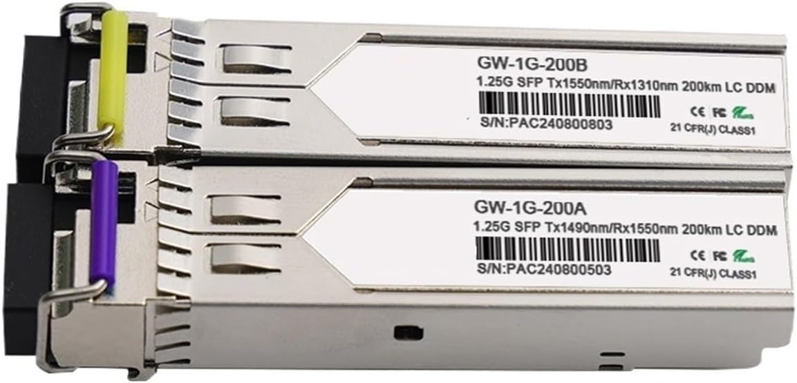 1.25G SFP Transceiver 3KM up to 200KM 1000Base-BIDI SingleMode Simplex LC Module(40km-LC)