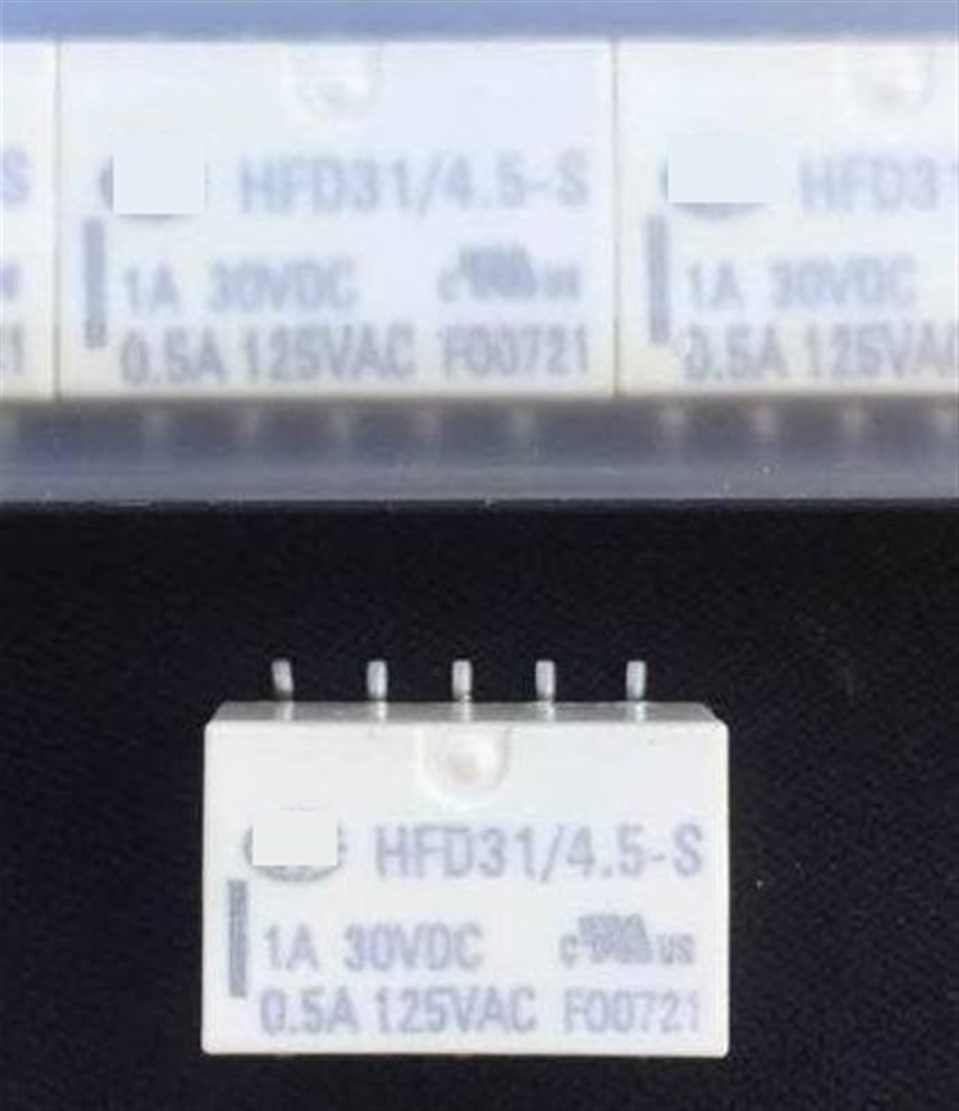 Relais HFD31 4.5-S TQ2-4.5V commutation basse tension stable - 2