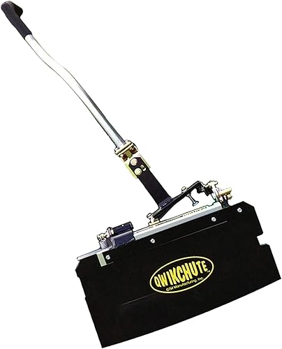 Qwikchute Bloqueador de canaletas/deflector compatible con BOB-CAT Predator-PRO y PROCAT con cubiertas AIRFX de 52" y 61" (Qwickchute) NQD-BCFX5261