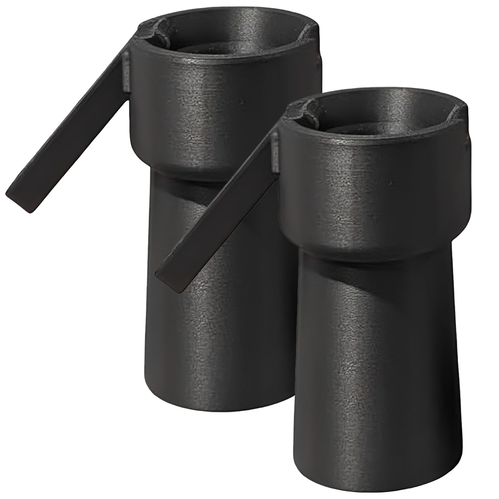 Bottle Cap Launcher, Beer Bottle Opener, Mortar Bottle Opener, 2 Pack Bottle Top Opener Set for Party Drinking Games and Outdoor Activities, 0.33 Litre Height Black Bottle Opener