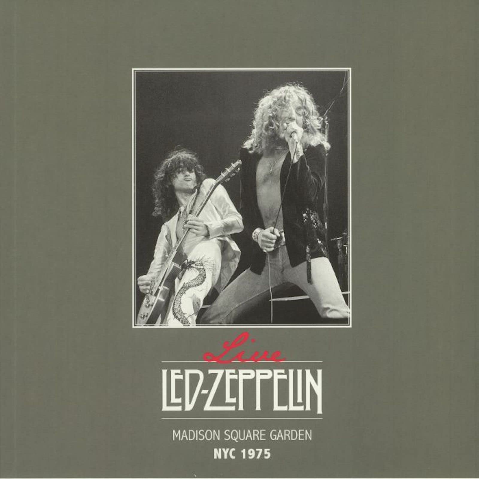 Led ZeppelinLed Zeppelin Live at Madison Square Garden in NYC 1975