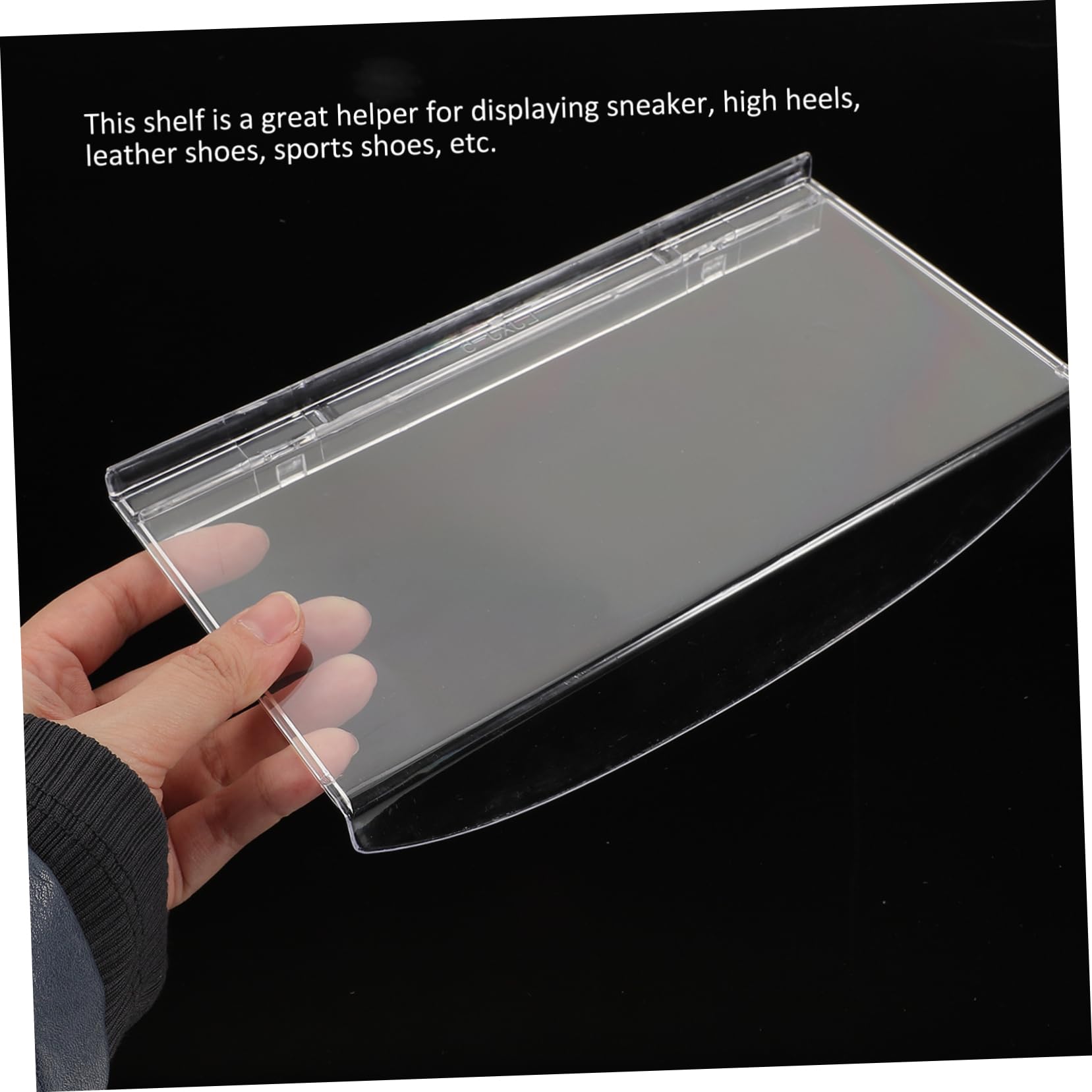 ABOOFAN Garage Shoe -Mounted Display Shelves Large Capacity for Entryway Home Store