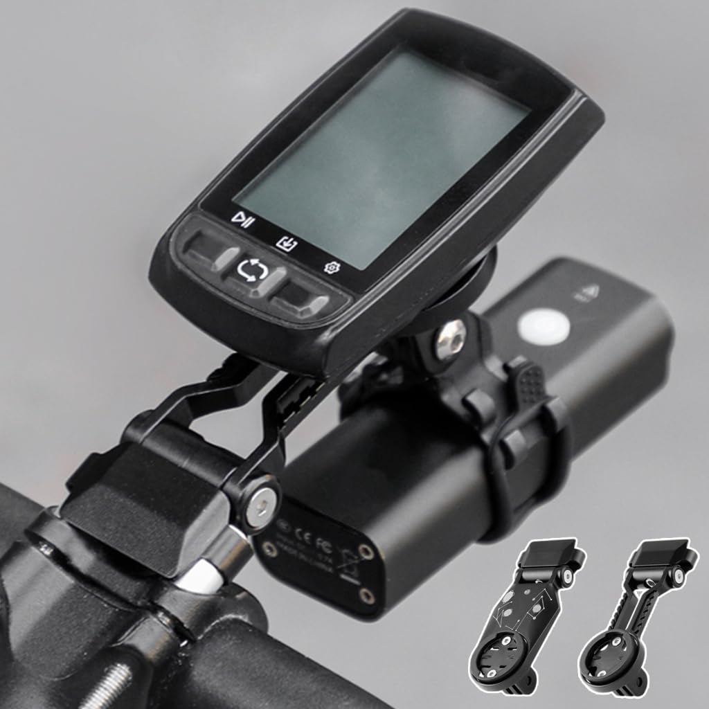 Mountain Biciclette Computer Combo Mount Regolabile Computer Mount Biciclette Tachimetro Estensione Holder Ciclismo Accessorio