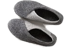 Bure Bure Comfort Felted Wool Slippers For Women