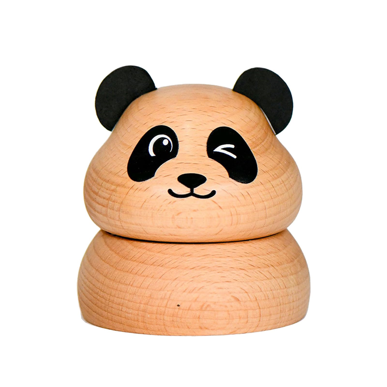 Tsophreniq Handcraft Wooden Mushroom Rotating Musical Box Classical Melodies Rotating Usic Box Home Decoration for Kids Adults Handcraft