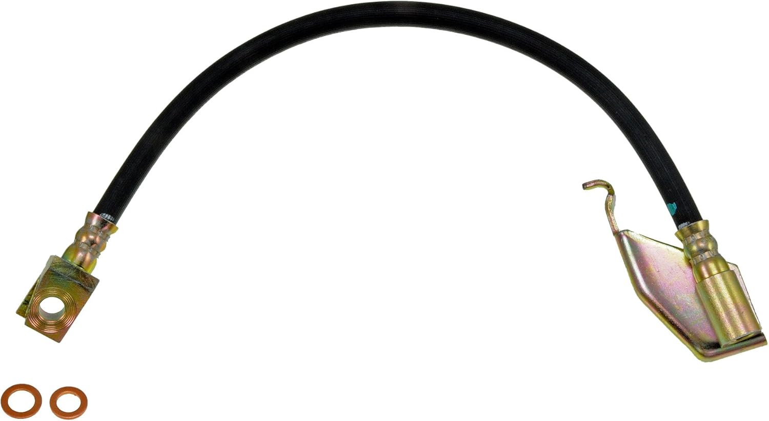 Dorman H381249 Front Driver Side Brake Hydraulic Hose Compatible with Select Ford / Mercury Models