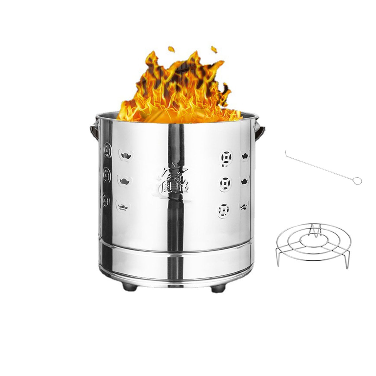 家庭用 焼却炉 ステンレス焚き火