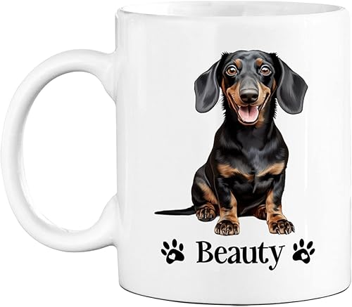 Miniatura 56 de Taza de café negra personalizada con nombre Chow Chow Chow de 11 onzas, taza de café blanca personalizada para perros Chow Chow, regalos para Chow
