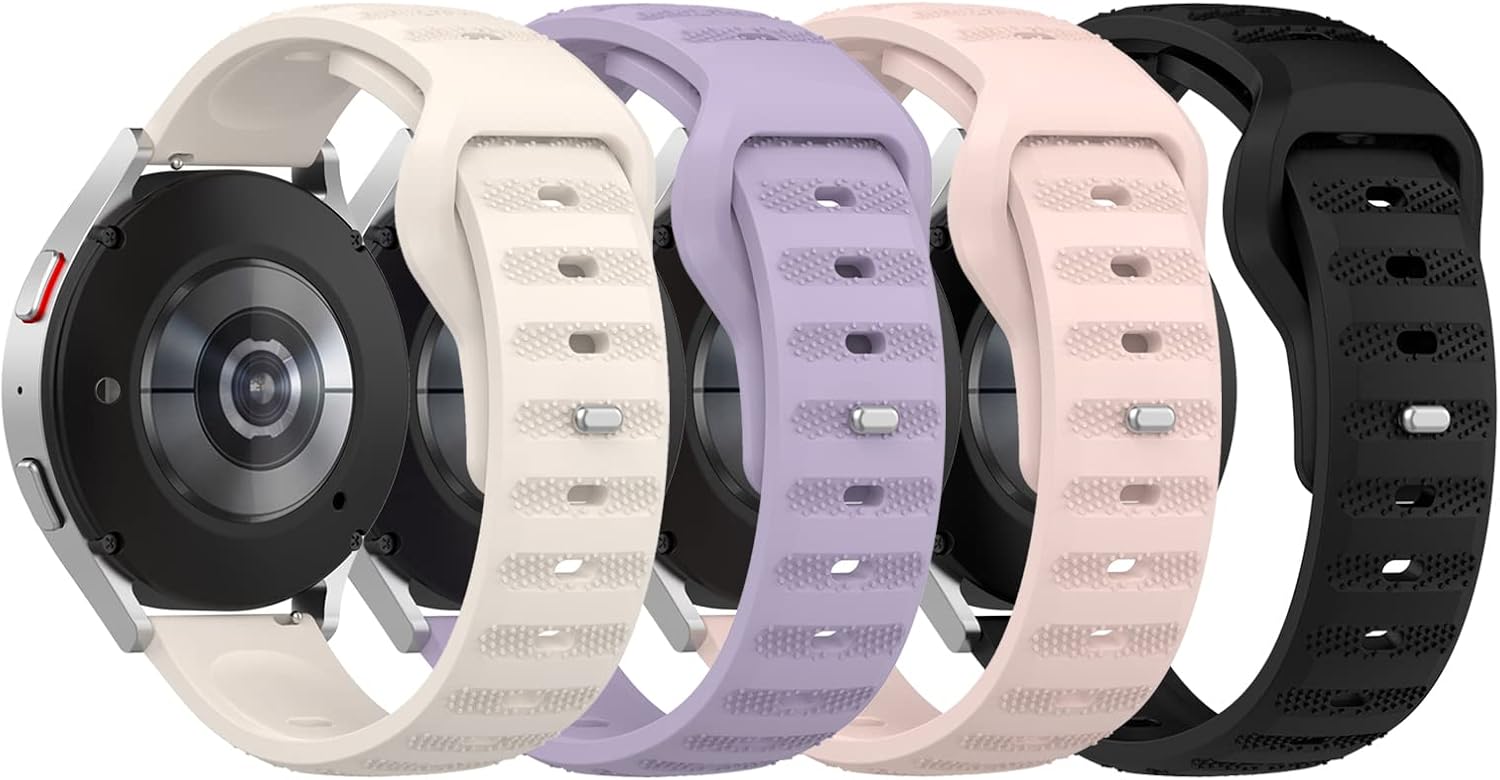 Watch Bands Compatible for Letsfit EW1/ IW1 Smart Watch Bands, Silicone Replacement