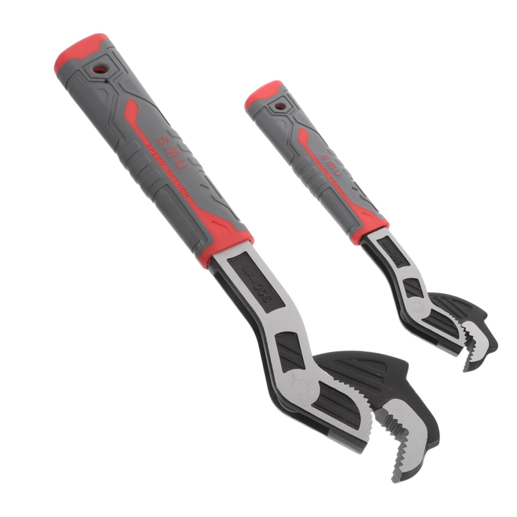 SHINEOFI Llave Autoblocante Multifuncional Apertura Amplia para Mantenimiento de Tuberías y Acero Aleado de 2 Piezas Adecuado para Reparaciones en Baños y Hogar