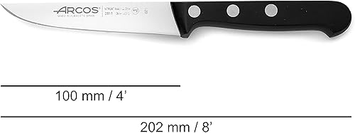 Miniatura 4 de Arcos Juego de Cuchillos 2 Piezas - Acero Inoxidable Nitrum y Hoja mm. 12.80 oz. Cuchillo de Cocina Profesional para Cocinar Mango Ergonómico