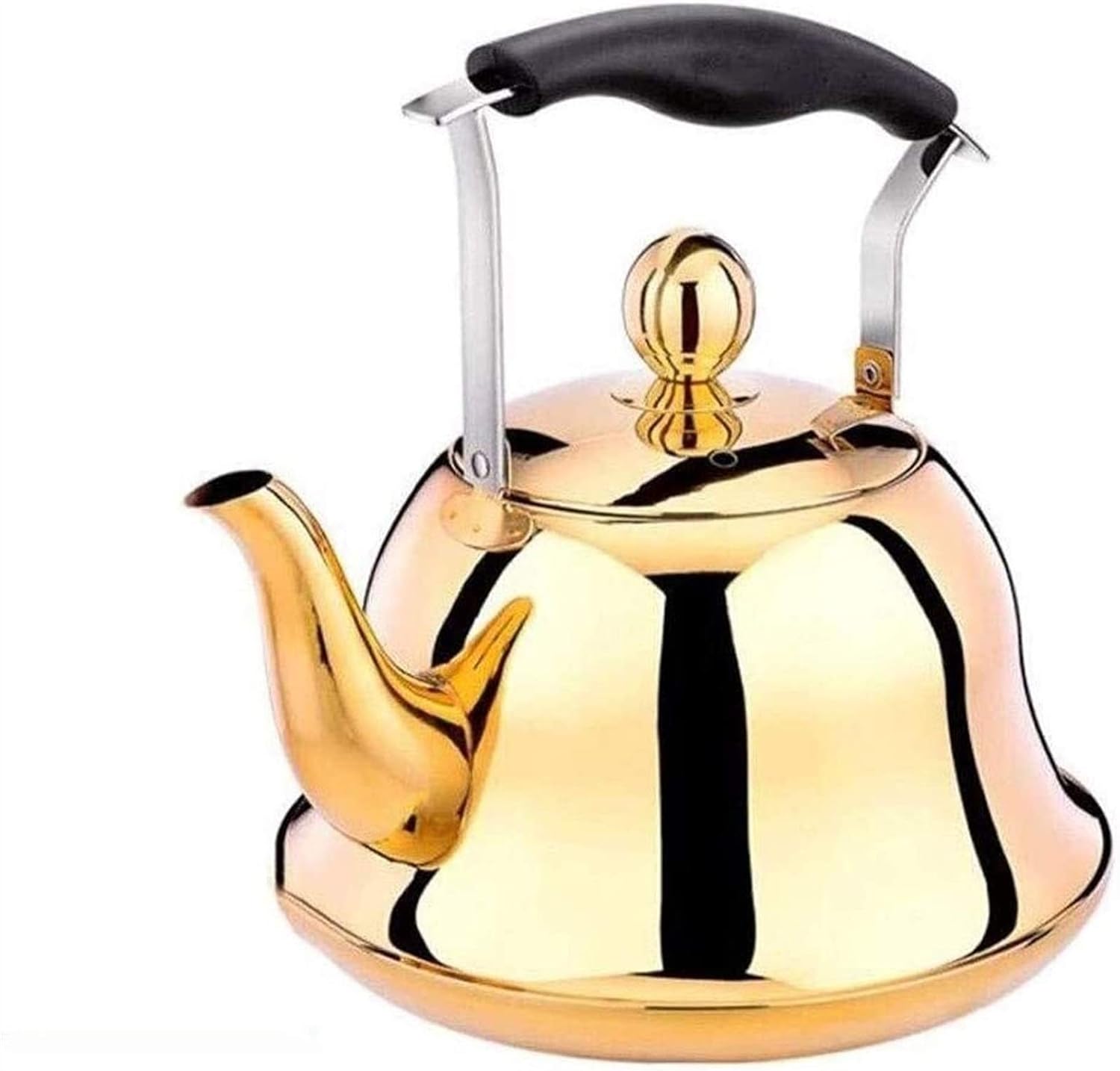 LYUD Tea Kettle Stovetop Whistling Whistling Gas Kettle 304