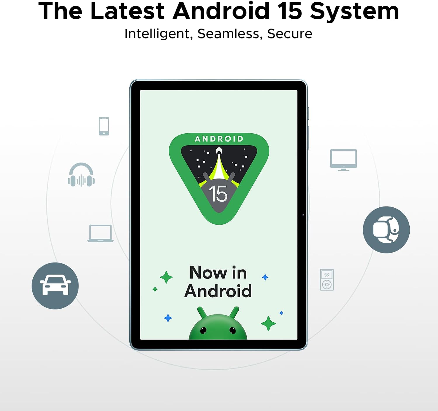 DOOGEE Tab A9 Pro+ with Android 15 interface