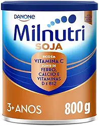 Milnutri Premium Soja, Danone Nutricia, 800g, A partir de 3 anos