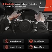 Vista 6 de A-Premium Bomba de dirección asistida, con polea, compatible con Kia Optima 2006-2010, Magentis 2007-2010, Rondo 2007-2010, L4 2.4L, repuesto #