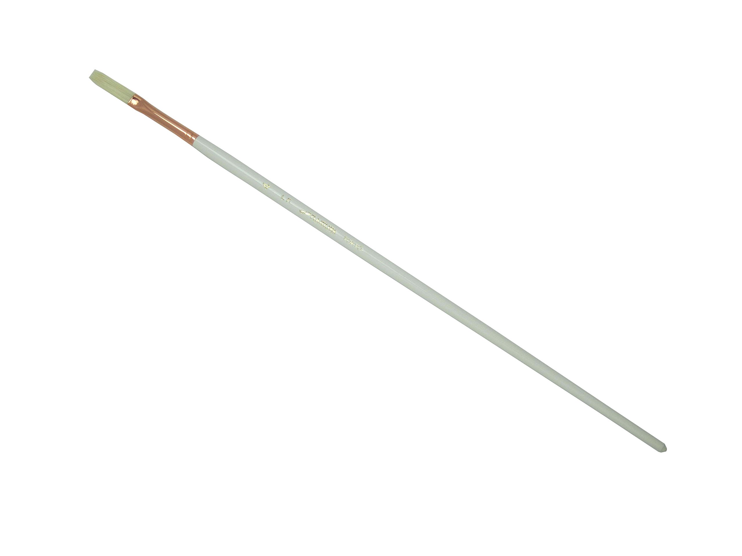 Pinceau plat Namura LF 4 plat japonais pour peinture acrylique et beaux-arts