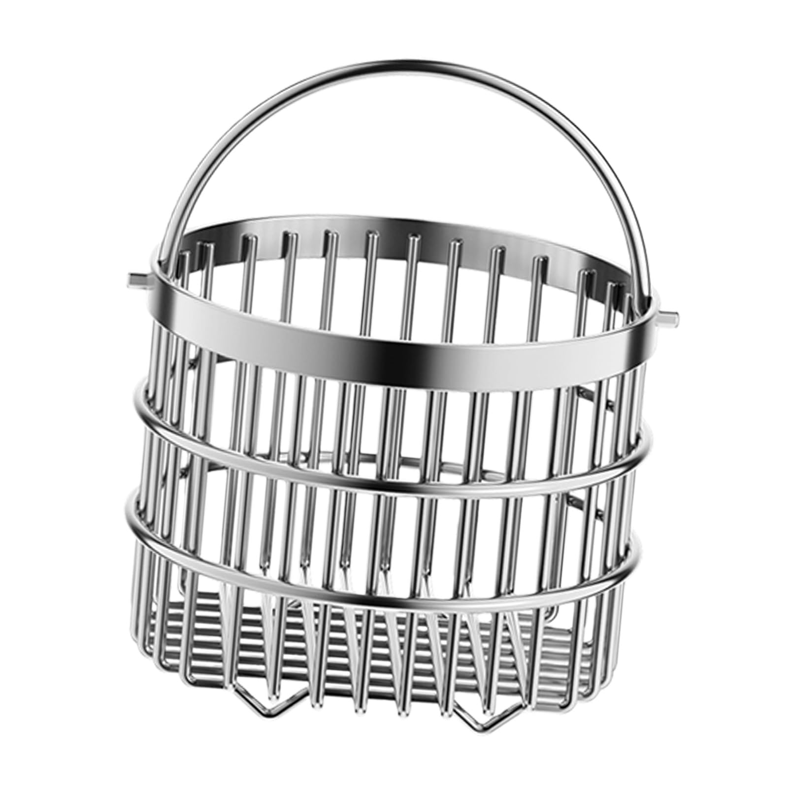 Kangnice Sturdy Stainless Steel Ventilated Container Designed for Efficiently Drying Storing Freshness Produce in Homes Kitchens Kitchens Storage Organizers
