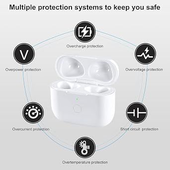 TBGHz Wireless Charging Case Compatible with AirPod 3rd Generation, Air Pod 3 Charger Case Replacement with Bluetooth Pairing Sync Button